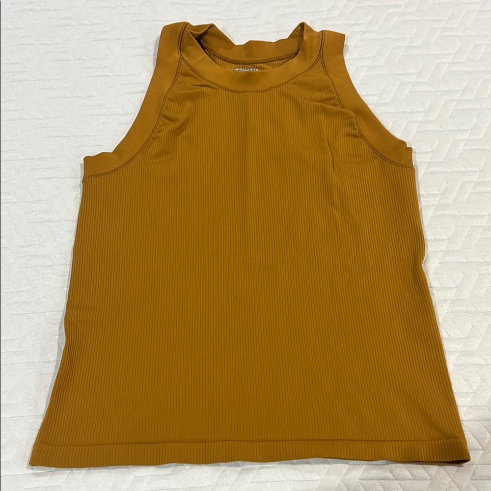 Women's Mustard Sleeveless Top Athleta XL